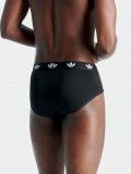 Adidas Comfort Flex Cotton Black Briefs