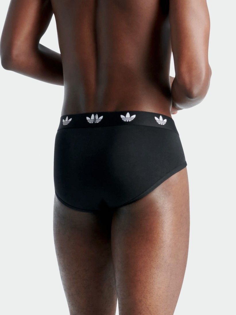 Adidas Comfort Flex Cotton Black Briefs