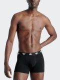 Adidas Comfort Flex Cotton Black Boxer Briefs