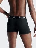 Adidas Comfort Flex Cotton Black Boxer Briefs