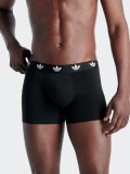 Adidas Comfort Flex Cotton Black Boxer Briefs