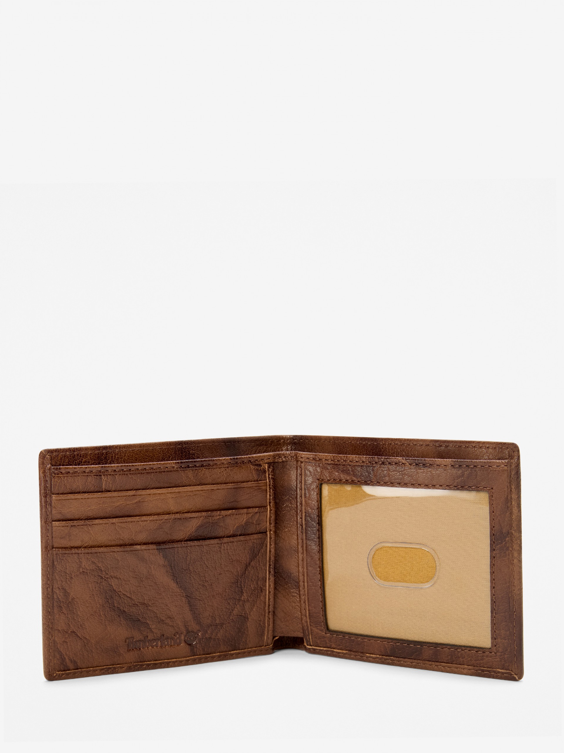 Timberland Washed Billfold Brown Wallet