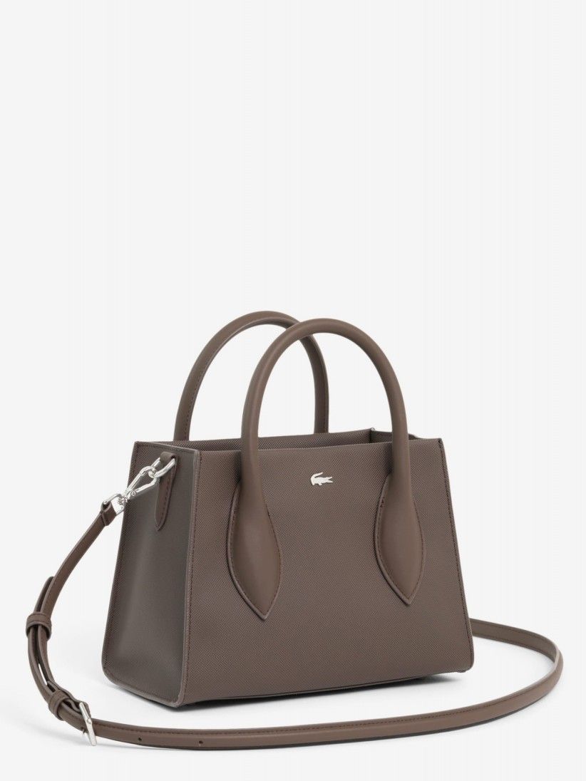 Lacoste Daily City Brown Purse