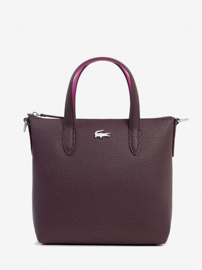 Lacoste Anna Mini Purple Purse