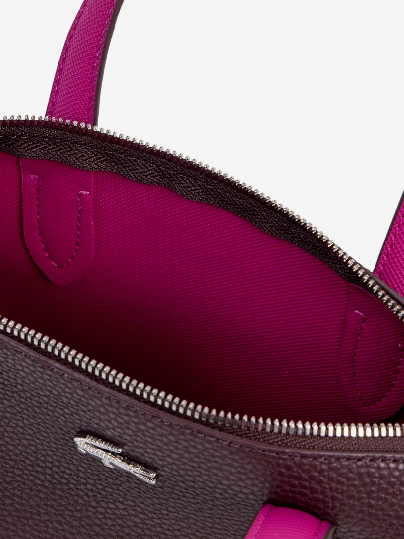 Lacoste Anna Mini Purple Purse Lacoste Anna Mini Purple Purse