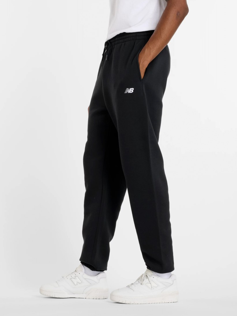 New Balance Sport Essentials Fleece Jogger Black Trousers New Balance Sport Essentials Fleece Jogger Black Trousers