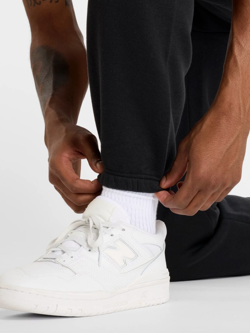 New Balance Sport Essentials Fleece Jogger Black Trousers New Balance Sport Essentials Fleece Jogger Black Trousers