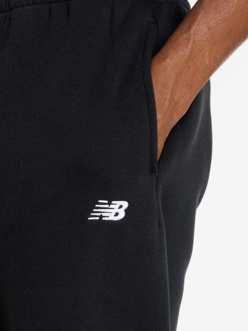 New Balance Sport Essentials Fleece Jogger Black Trousers New Balance Sport Essentials Fleece Jogger Black Trousers