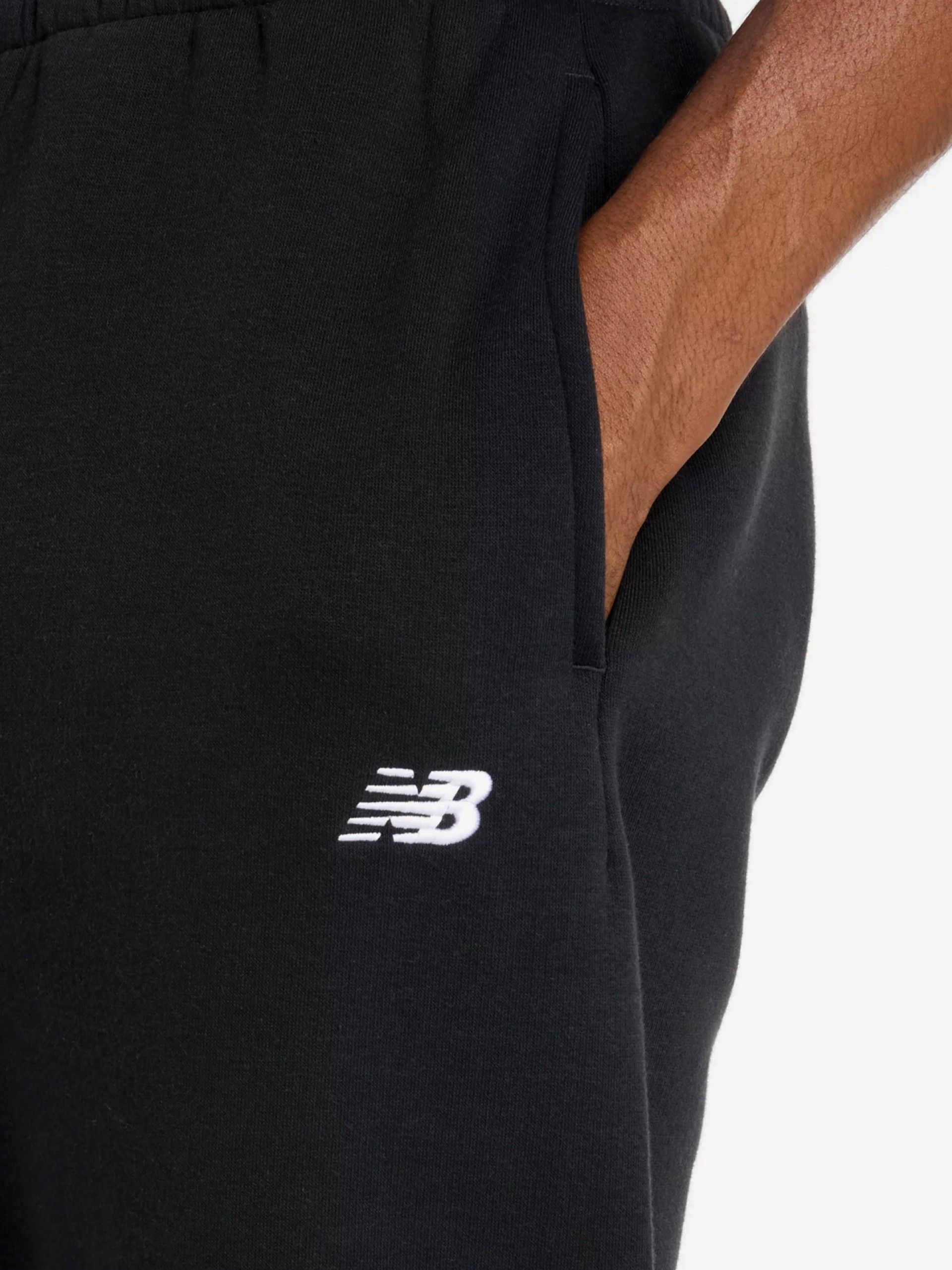Pantalones New Balance Sport Essentials Fleece Jogger Negros