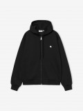 Casaco com Capuz Carhartt WIP Mack Preto Casaco com Capuz Carhartt WIP Mack Preto