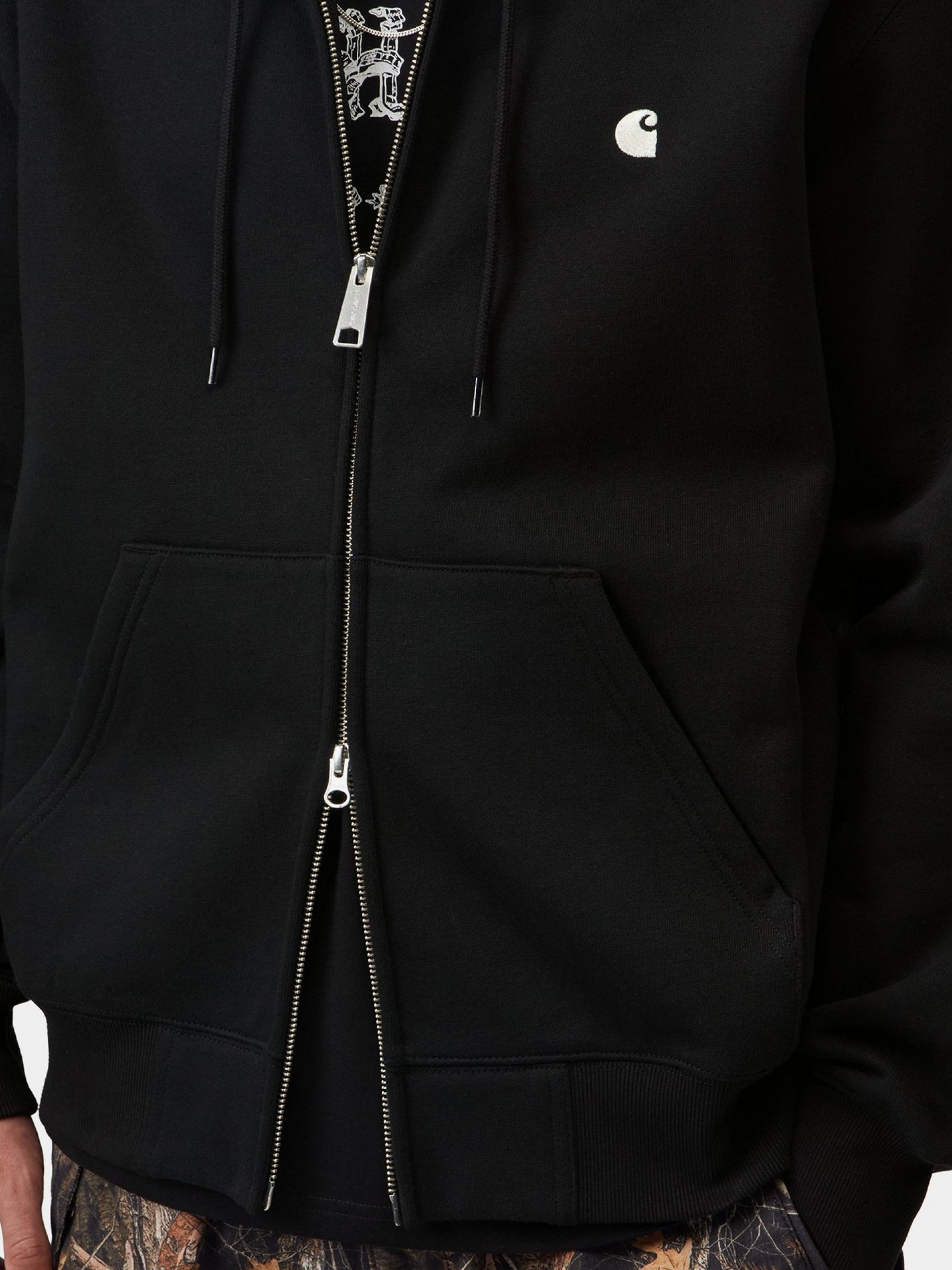 Casaco com Capuz Carhartt WIP Mack Preto