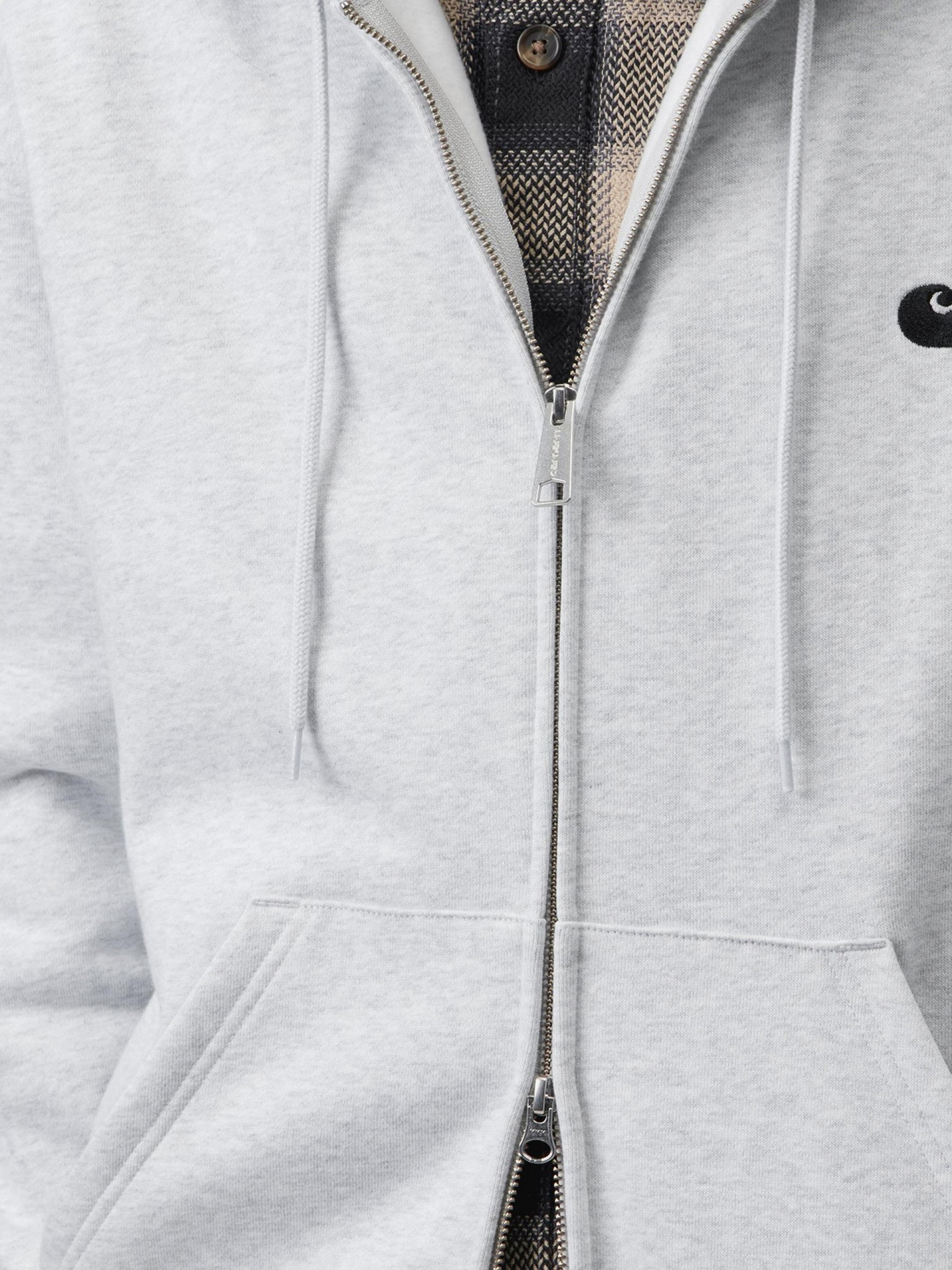 Casaco com Capuz Carhartt WIP Mack Cinzento