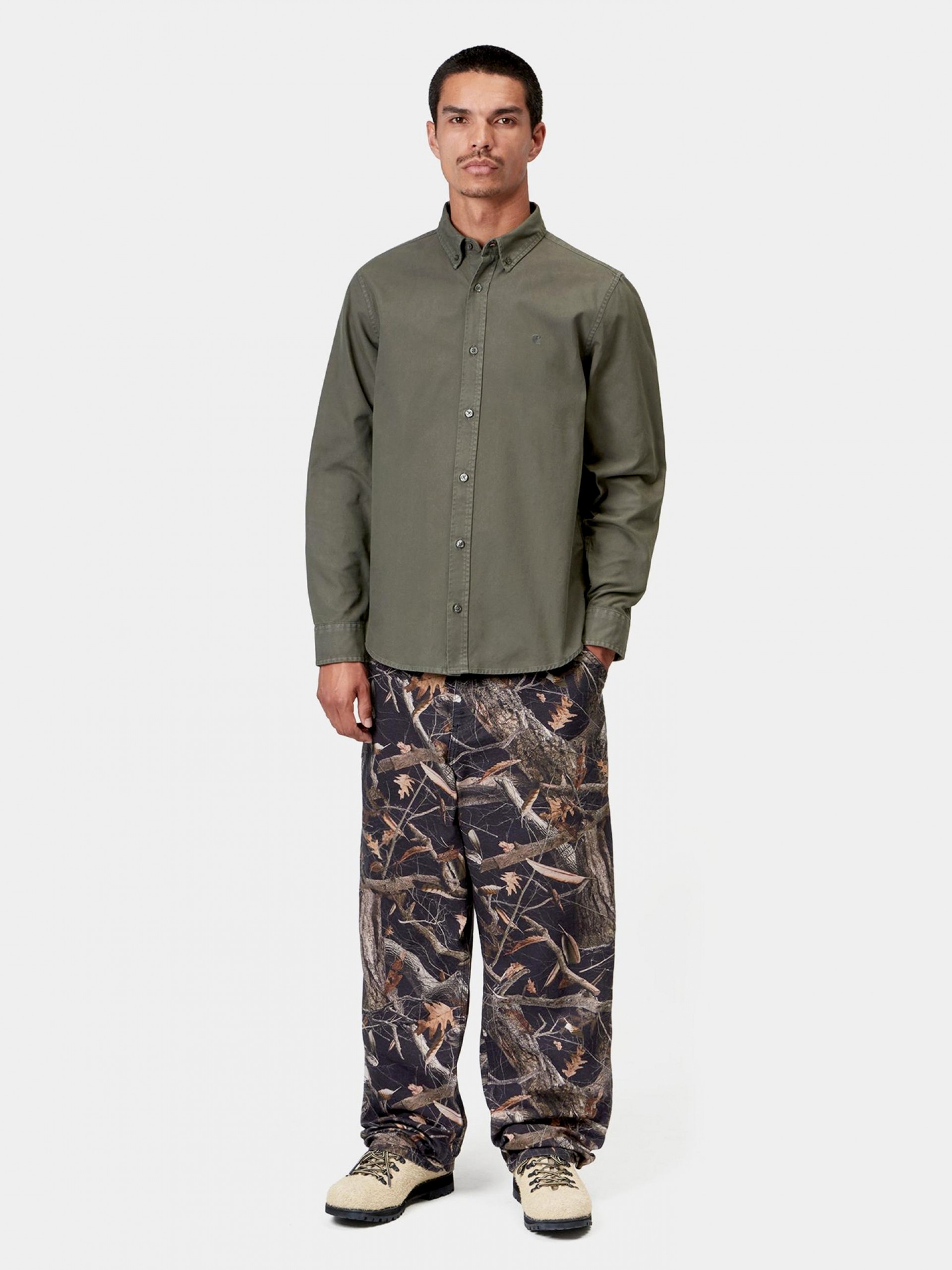 Camisa Carhartt WIP Bolton Verde