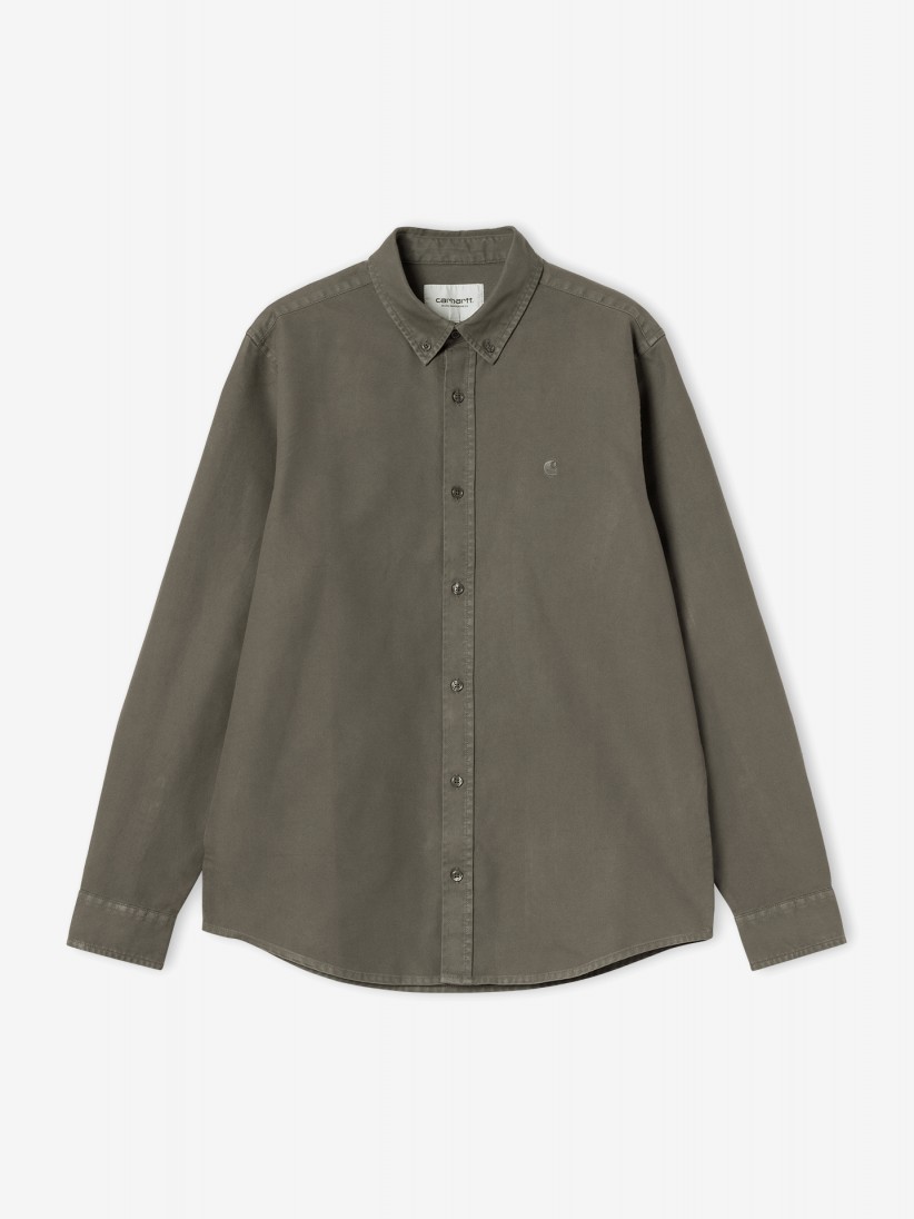 Camisa Carhartt WIP Bolton Verde Camisa Carhartt WIP Bolton Verde