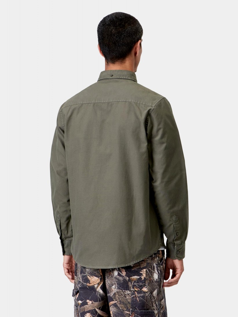 Camisa Carhartt WIP Bolton Verde Camisa Carhartt WIP Bolton Verde
