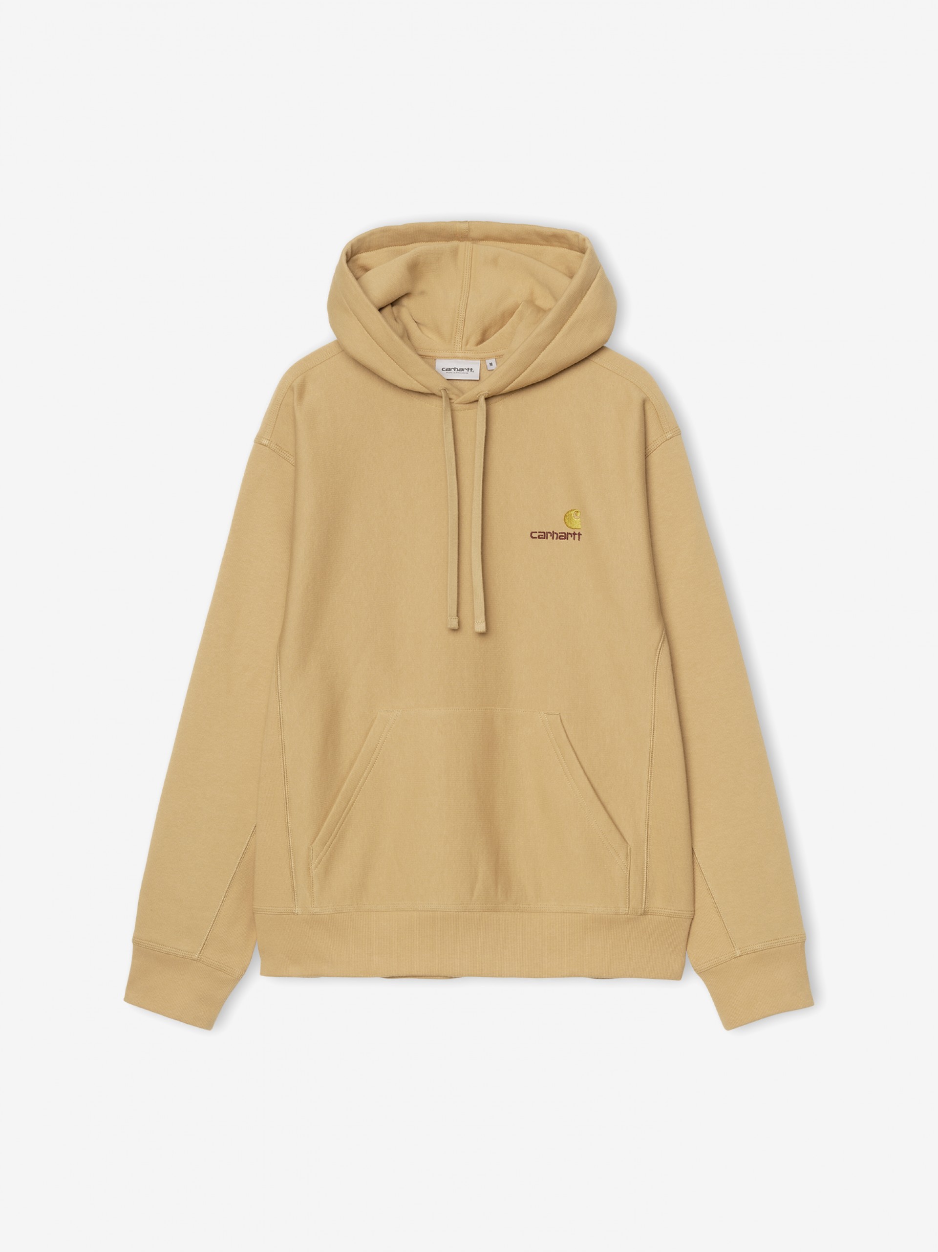 Carhartt WIP American Script Camel Hoodie
