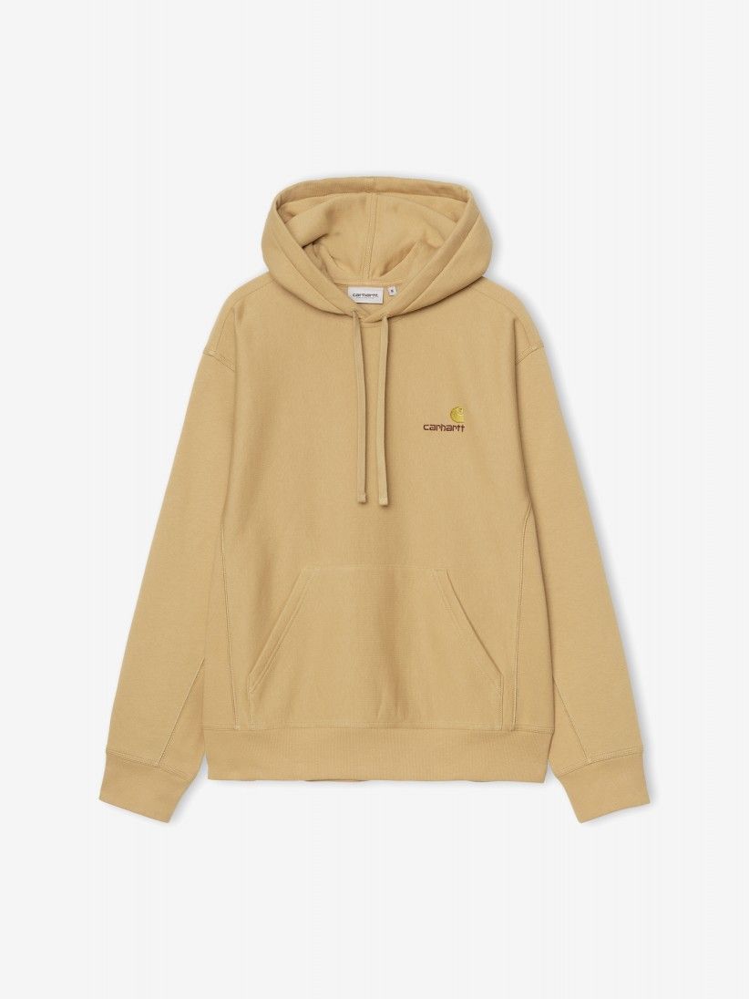 Carhartt WIP American Script Camel Hoodie