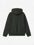 Carhartt WIP American Script Green Hoodie Carhartt WIP American Script Green Hoodie