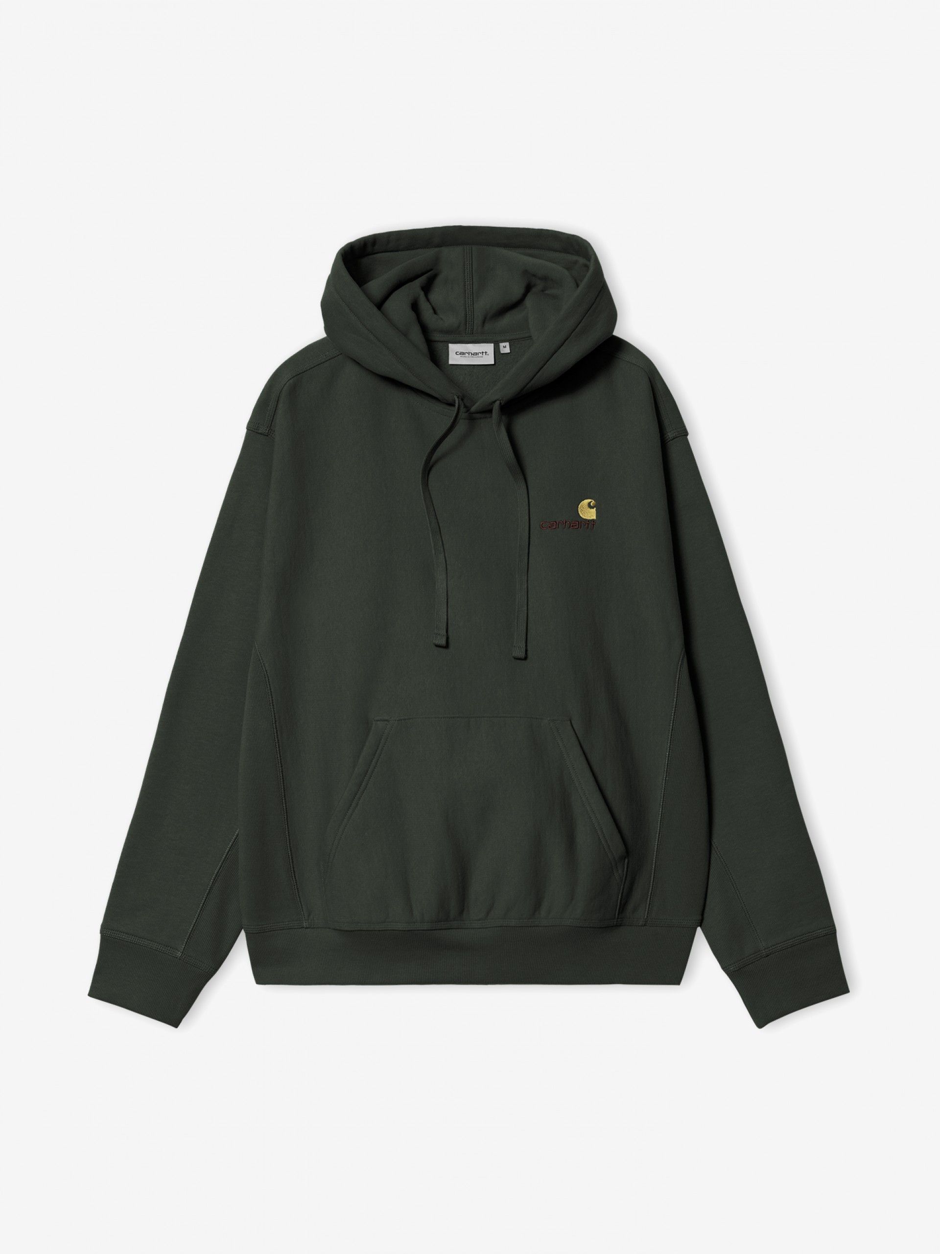 Carhartt WIP American Script Green Hoodie