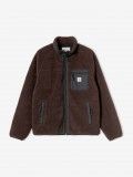 Casaco Carhartt WIP Prentis Liner Castanho