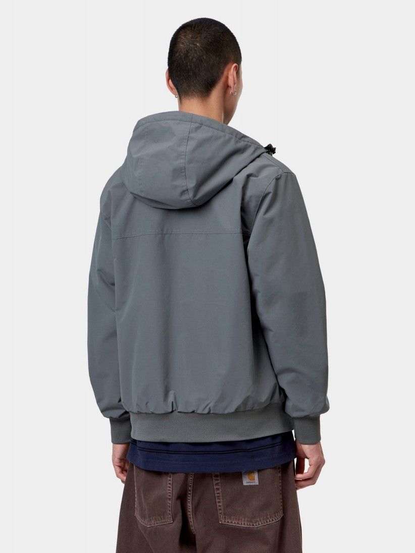 Carhartt WIP Sail Grey Hooded Jacket