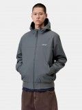 Carhartt WIP Sail Grey Hooded Jacket