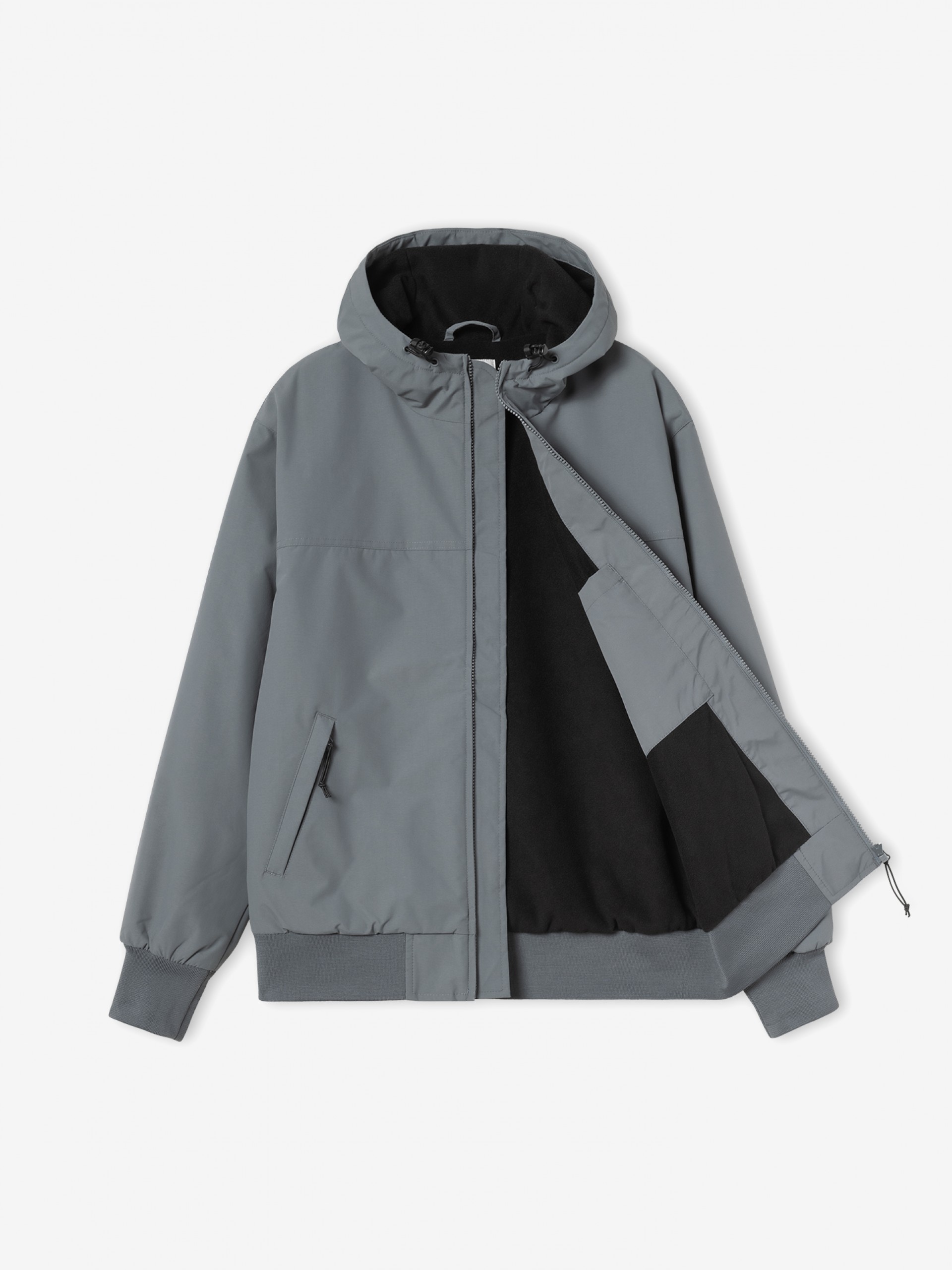 Carhartt WIP Sail Grey Hooded Jacket