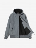 Carhartt WIP Sail Grey Hooded Jacket