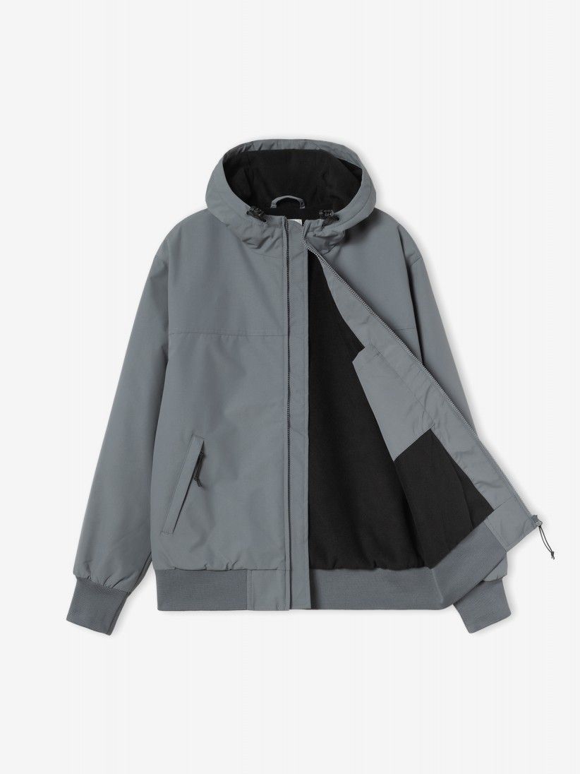 Carhartt WIP Sail Grey Hooded Jacket