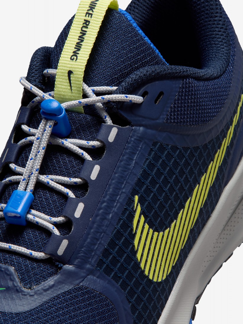 Sapatilhas de Running Nike Star Runner Utility Azuis e Amarelas J�nior