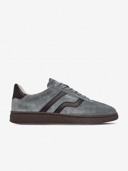 Gant Cuzmo Grey Suede Sneakers For Men