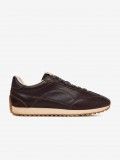 Gant Beja Brown Leather Sneakers For Women