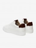 Gant Mc Julien Leather White and Brown Sneakers For Men