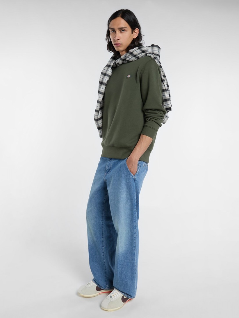 Sudadera Dickies Oakport Crew Neck Verde