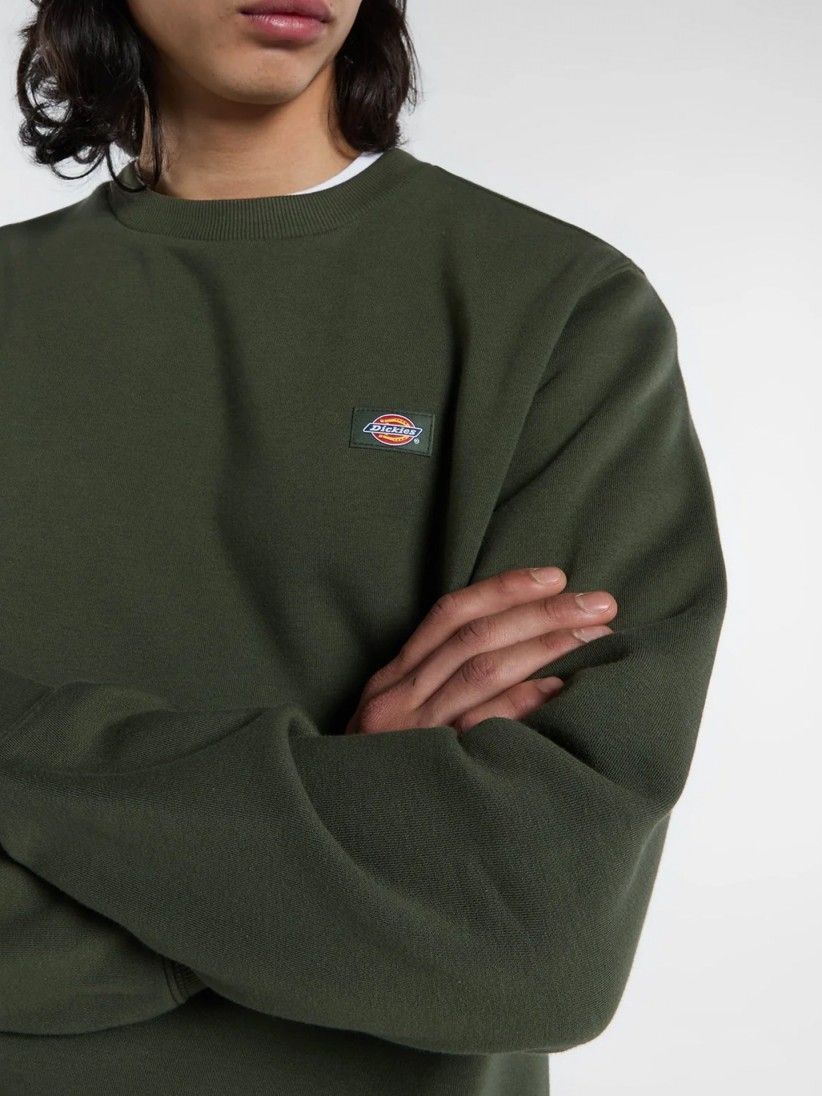 Sudadera Dickies Oakport Crew Neck Verde