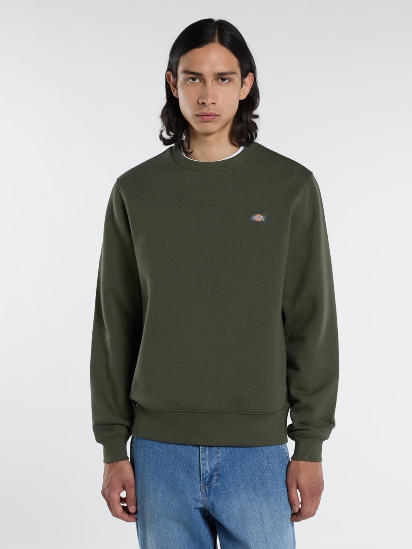 Sudadera Dickies Oakport Crew Neck Verde