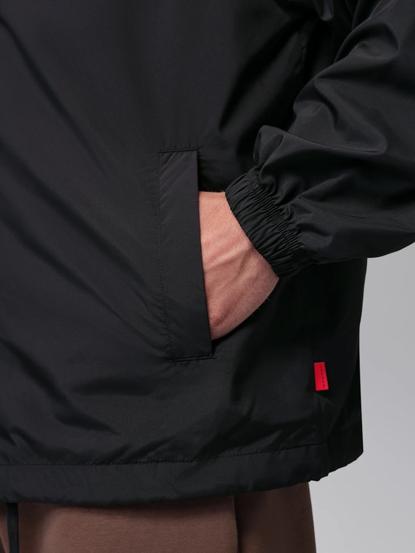 Nike Jordan Brooklyn Coaches Black Jacket Nike Jordan Brooklyn Coaches Black Jacket