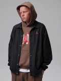 Nike Jordan Brooklyn Coaches Black Jacket Nike Jordan Brooklyn Coaches Black Jacket