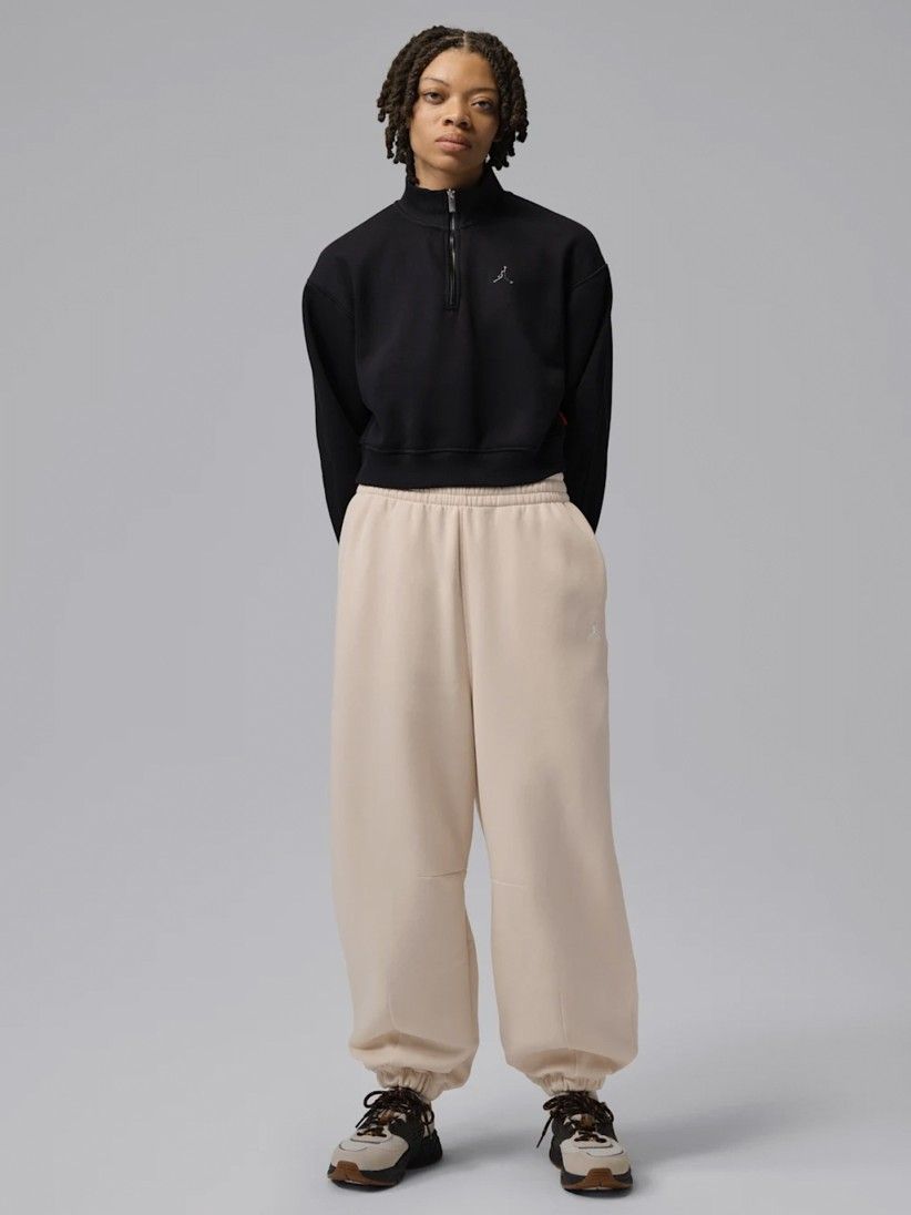 Nike Jordan Brooklyn Beige Trousers For Women Nike Jordan Brooklyn Beige Trousers For Women