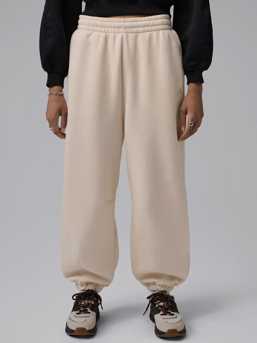 Nike Jordan Brooklyn Beige Trousers For Women Nike Jordan Brooklyn Beige Trousers For Women