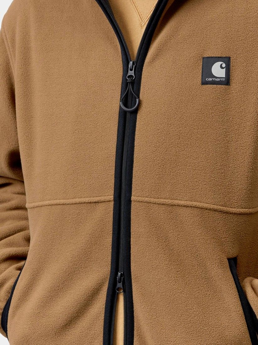 Casaco com Capuz Carhartt WIP Blevin Liner Polar Camel
