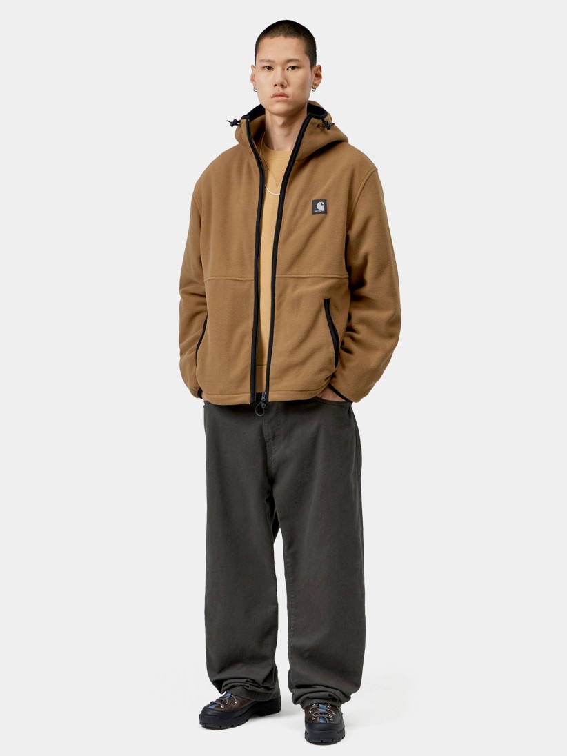 Casaco com Capuz Carhartt WIP Blevin Liner Polar Camel