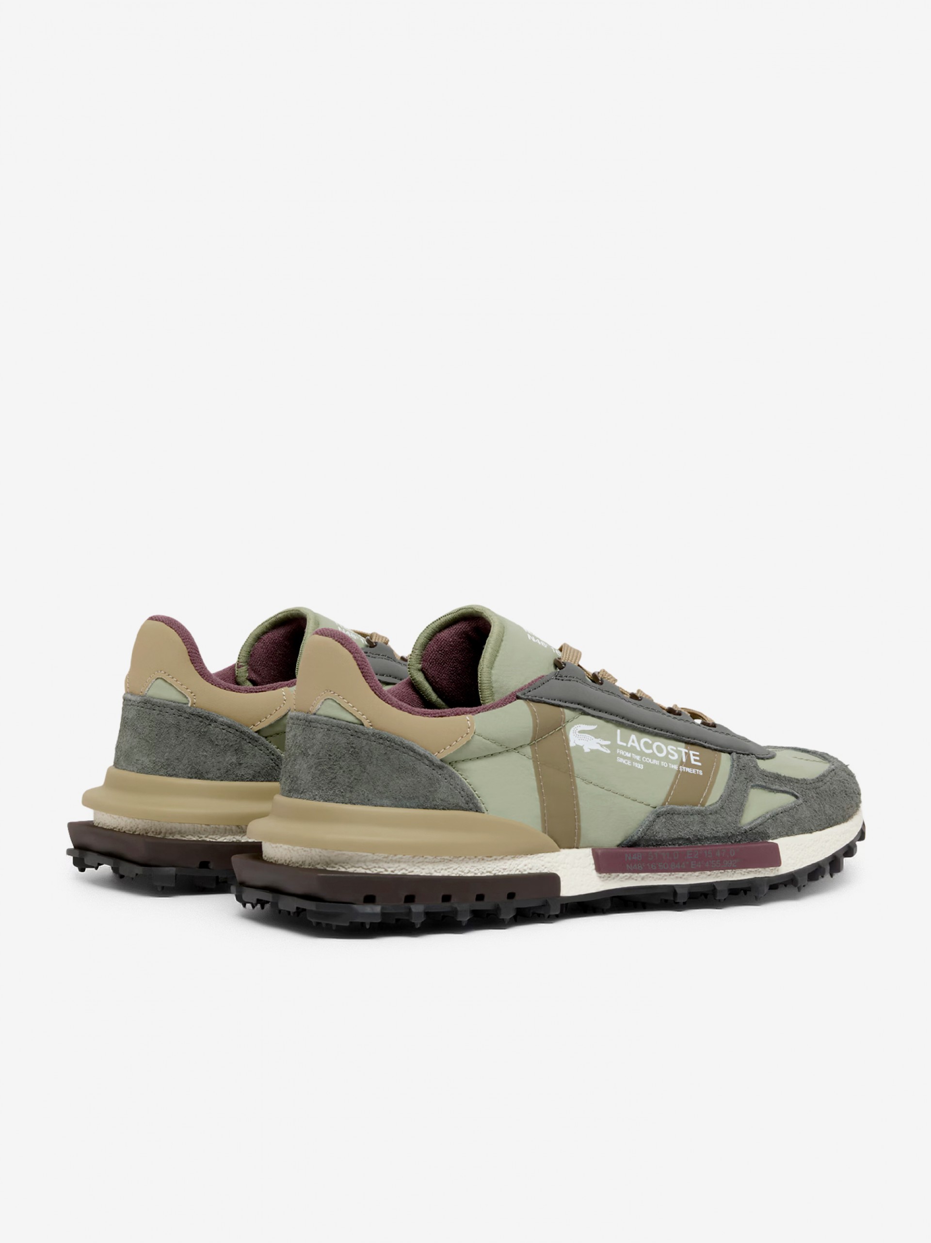 Lacoste Elite Active Green Sneakers For Men