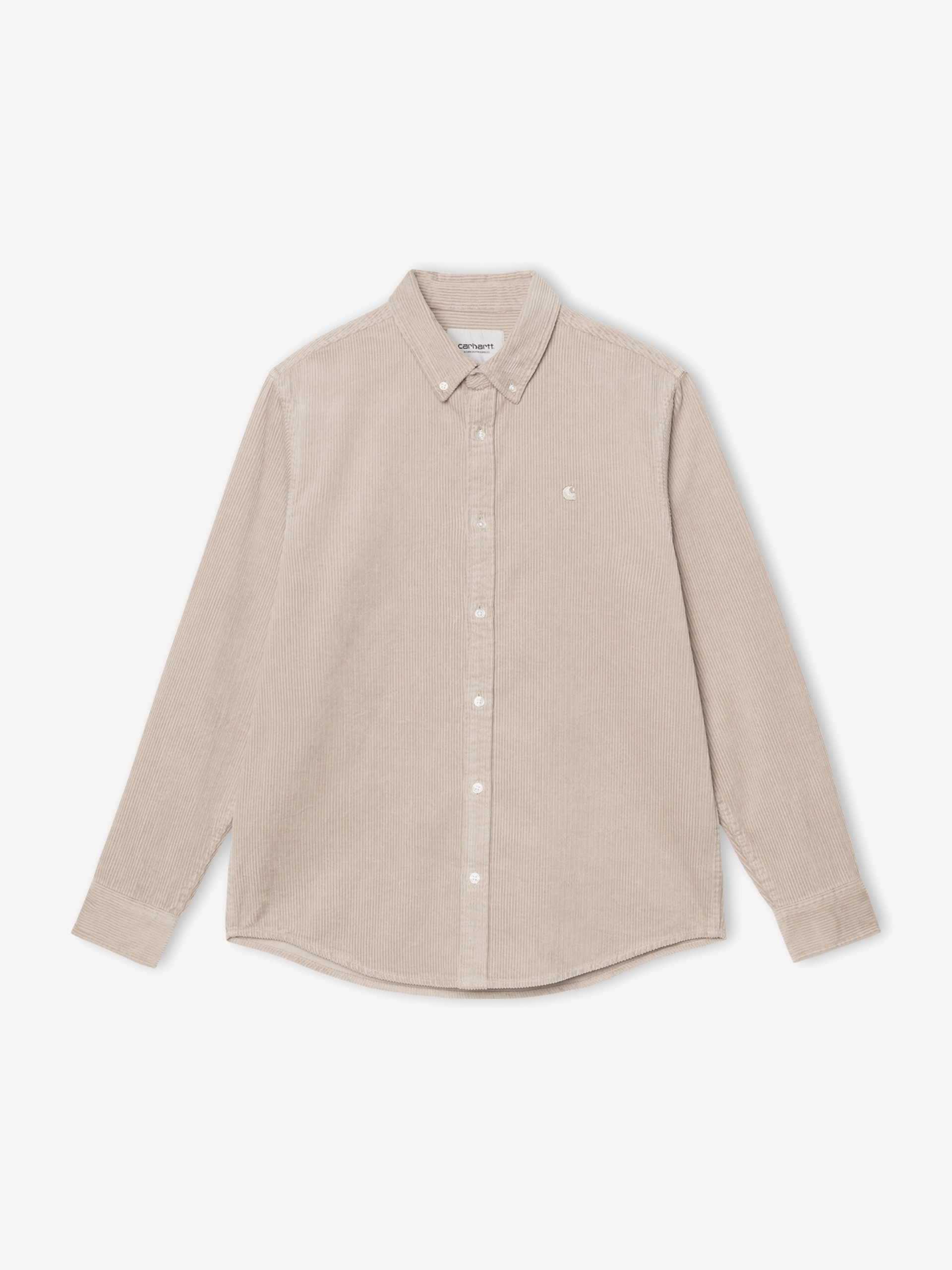 Carhartt WIP Madison Corduroy Beige Shirt