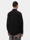Camisa Carhartt WIP Madison Cord Bombazina Preta