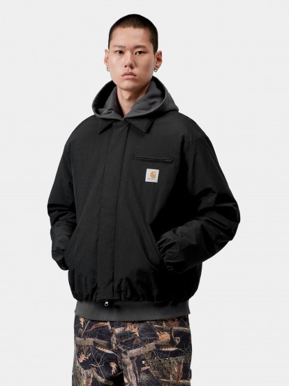 Carhartt WIP Stanwood Black Jacket Carhartt WIP Stanwood Black Jacket