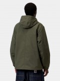 Casaco Corta-Vento com Capuz Carhartt WIP Pullover Verde (Inverno) Casaco Corta-Vento com Capuz Carhartt WIP Pullover Verde (Inverno)