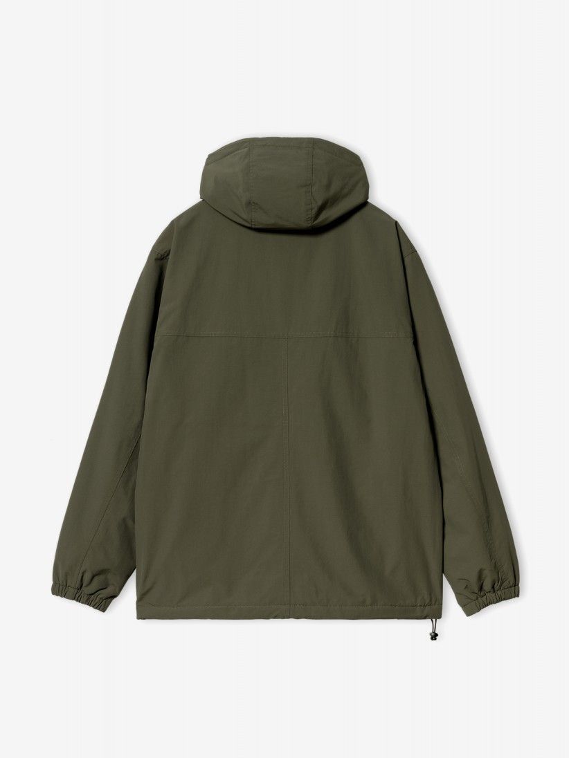 Casaco Corta-Vento com Capuz Carhartt WIP Pullover Verde (Inverno) Casaco Corta-Vento com Capuz Carhartt WIP Pullover Verde (Inverno)