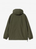 Casaco Corta-Vento com Capuz Carhartt WIP Pullover Verde (Inverno) Casaco Corta-Vento com Capuz Carhartt WIP Pullover Verde (Inverno)