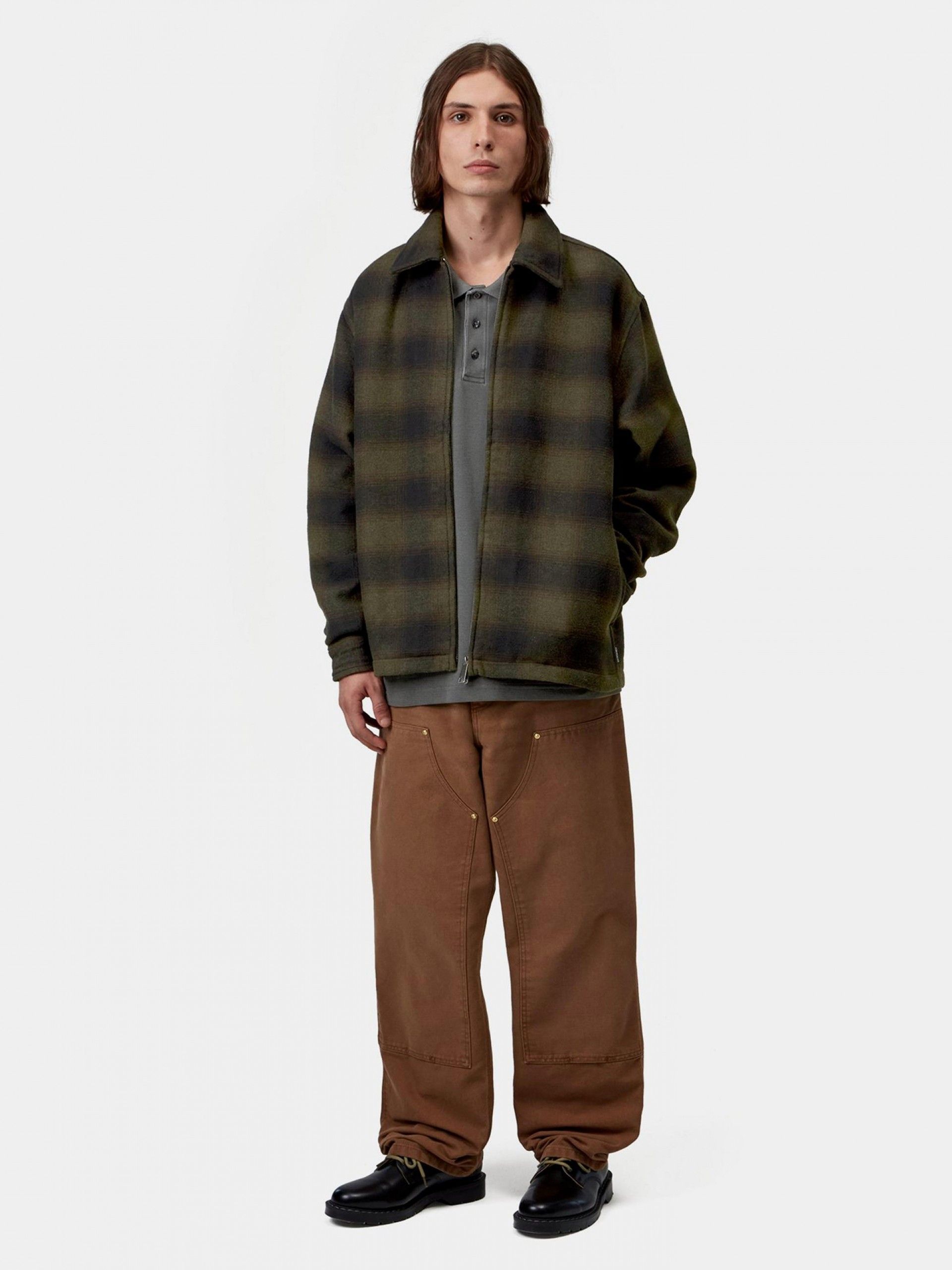 Carhartt WIP Alton Chequered Pattern Jacket
